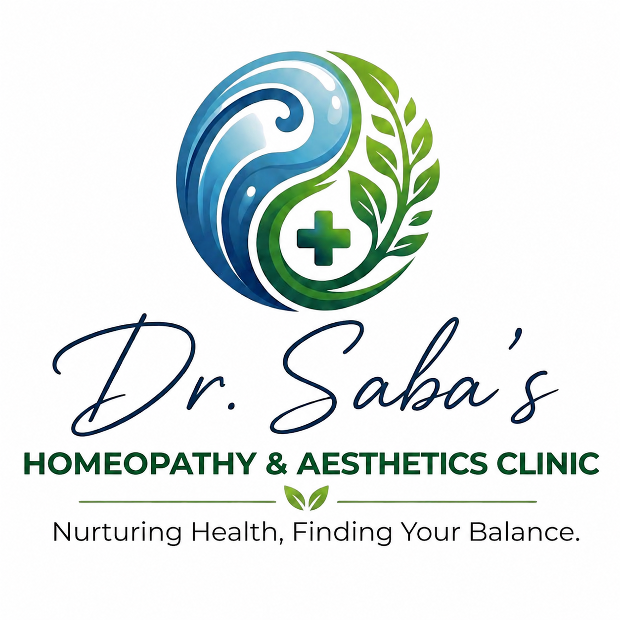 Dr Saba's Homeopathy & Aesthetics logo — homeopathy clinic in Kharghar, Navi Mumbai