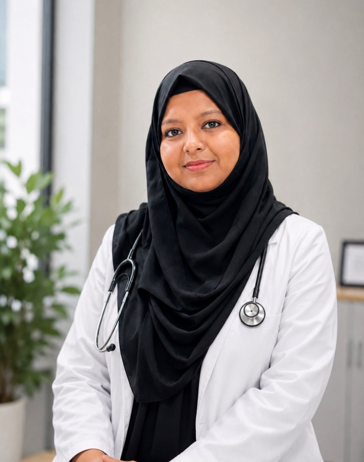 Dr. Saba Parveen Lashkar, BHMS, FHPC, FMC — homeopathic consultant and aesthetic physician in Kharghar, Navi Mumbai