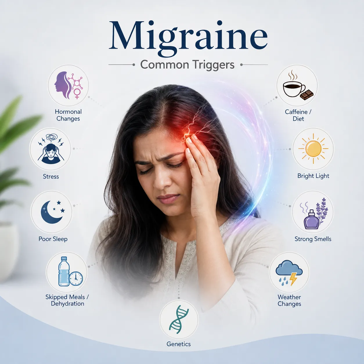 migraine common causes